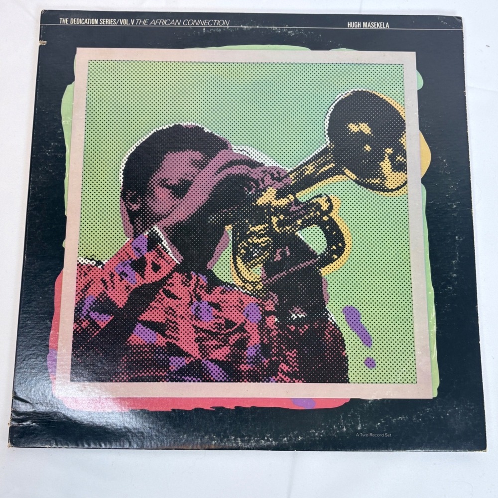 Hugh Masekela The African Connection Vol 5 Dedication Series Vinyl LP IA-9343/2